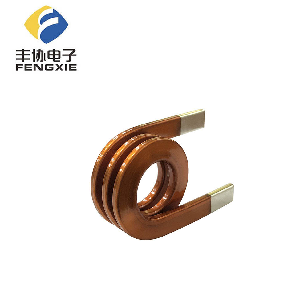 EV Charger Copper Flat Wire Coil