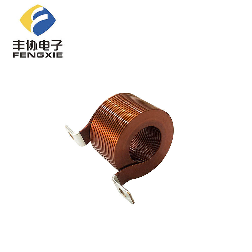 High-Current Flat Wire Coil Inductor